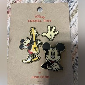 Disney Junk Food Enamel Pin Set